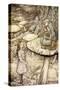 Alice 's Adventures in Wonderland by Lewis Carroll-Arthur Rackham-Stretched Canvas