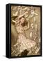 Alice 's Adventures in Wonderland by Lewis Carroll-Arthur Rackham-Framed Stretched Canvas