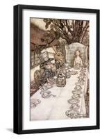 Alice 's Adventures in Wonderland by Lewis Carroll-Arthur Rackham-Framed Giclee Print