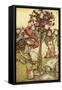 Alice 's Adventures in Wonderland by Lewis Carroll-Arthur Rackham-Framed Stretched Canvas