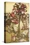 Alice 's Adventures in Wonderland by Lewis Carroll-Arthur Rackham-Stretched Canvas