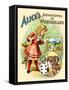 Alice's Adventures in Wonderland-John Tenniel-Framed Stretched Canvas