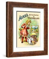 Alice's Adventures in Wonderland-John Tenniel-Framed Art Print