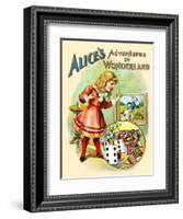 Alice's Adventures in Wonderland-John Tenniel-Framed Art Print