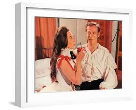 Alice Sapritch and Yves Montand: La Folie Des Grandeurs, 1971-Marcel Dole-Framed Photographic Print