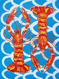 Lobster on Zigzag-Alice Straker-Photographic Print