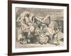 'Alice, the Duchess, and the Baby', 1889-John Tenniel-Framed Giclee Print