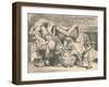 'Alice, the Duchess, and the Baby', 1889-John Tenniel-Framed Giclee Print