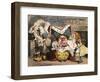 'Alice, the Duchess, and the Baby', 1889-John Tenniel-Framed Giclee Print