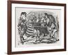 Alice the Lion and-John Tenniel-Framed Giclee Print