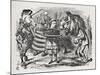 Alice the Lion and-John Tenniel-Mounted Giclee Print