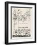 Alice - Title Page-Arthur Rackham-Framed Art Print