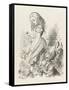 Alice Upsets the Jury-John Tenniel-Framed Stretched Canvas