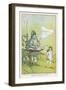 Alice Walks Away from the Caterpillar-W.h. Walker-Framed Photographic Print