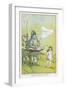 Alice Walks Away from the Caterpillar-W.h. Walker-Framed Photographic Print