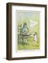 Alice Walks Away from the Caterpillar-W.h. Walker-Framed Photographic Print