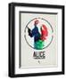 Alice Watercolor-David Brodsky-Framed Art Print