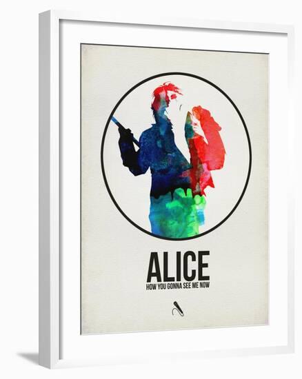 Alice Watercolor-David Brodsky-Framed Art Print