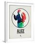 Alice Watercolor-David Brodsky-Framed Art Print