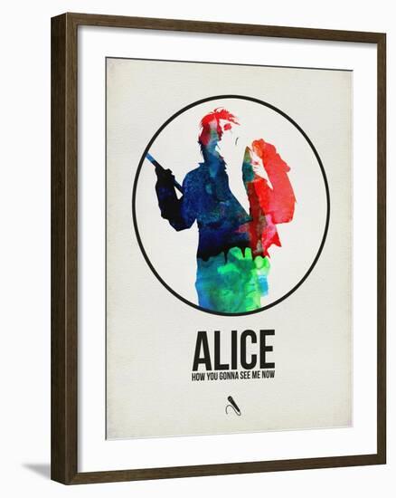 Alice Watercolor-David Brodsky-Framed Art Print