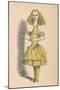 'Alice with a long neck', 1889-John Tenniel-Mounted Giclee Print