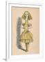 'Alice with a long neck', 1889-John Tenniel-Framed Giclee Print