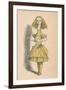 'Alice with a long neck', 1889-John Tenniel-Framed Giclee Print