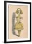 'Alice with a long neck', 1889-John Tenniel-Framed Giclee Print