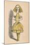 'Alice with a long neck', 1889-John Tenniel-Mounted Giclee Print