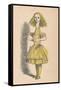 'Alice with a long neck', 1889-John Tenniel-Framed Stretched Canvas