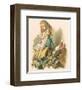 Alice with squirrel-null-Framed Giclee Print