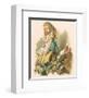 Alice with squirrel-null-Framed Giclee Print