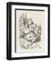 Alice with the Pig-Baby-John Tenniel-Framed Art Print