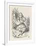 Alice with the Pig-Baby-John Tenniel-Framed Art Print