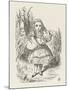 Alice with the Pig-Baby-John Tenniel-Mounted Art Print