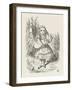 Alice with the Pig-Baby-John Tenniel-Framed Art Print