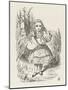 Alice with the Pig-Baby-John Tenniel-Mounted Art Print