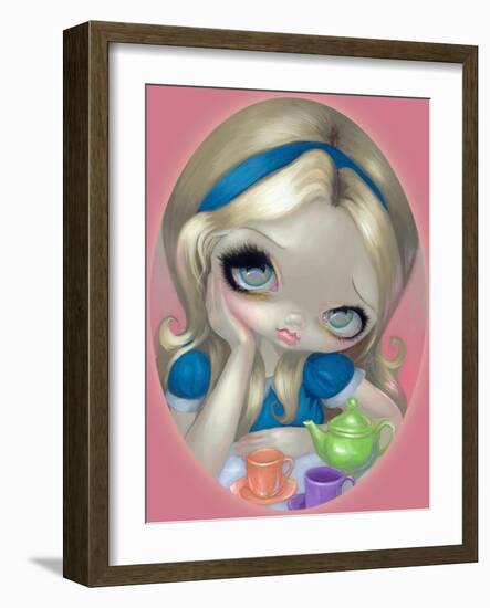 Alices Tea Party-Jasmine Becket-Griffith-Framed Art Print