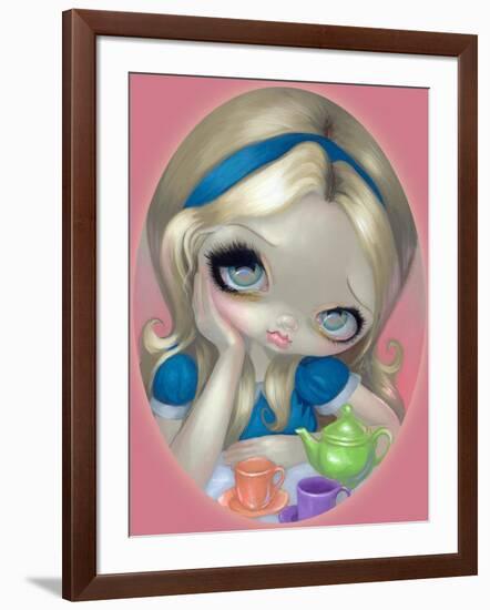 Alices Tea Party-Jasmine Becket-Griffith-Framed Art Print