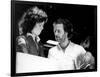 Alien, 1979 directed by Ridley Scott On the set, Ridley Scott directs Sigourney Weaver (photo)-null-Framed Photo