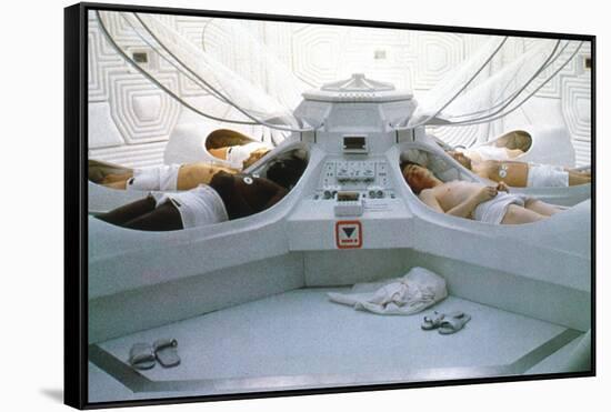 Alien, 1979 directed by Ridley Scott (photo)-null-Framed Stretched Canvas