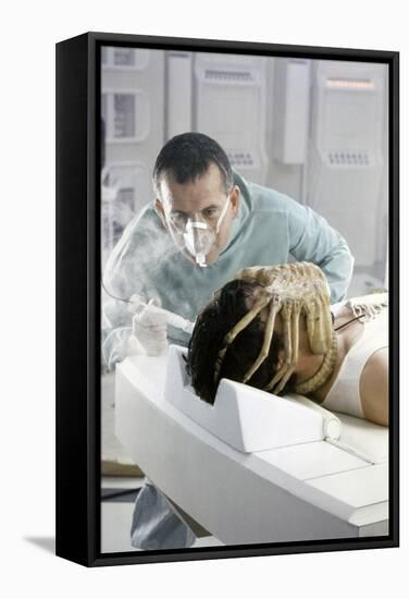 Alien, 1979 directed by Ridley Scott with Ian Holm / John Hurt (photo)-null-Framed Stretched Canvas