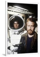 Alien, 1979 directed by Ridley Scott with Ridley Scott with Sigourney Weaver (photo)-null-Framed Photo