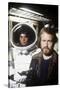 Alien, 1979 directed by Ridley Scott with Ridley Scott with Sigourney Weaver (photo)-null-Stretched Canvas