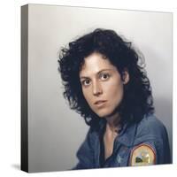 Alien, 1979 directed by Ridley Scott with Sigourney Weaver (photo)-null-Stretched Canvas