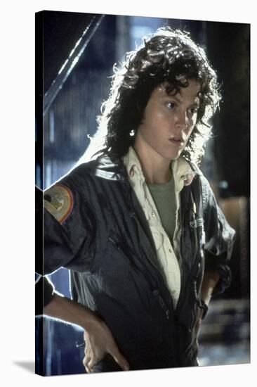 Alien, 1979 directed by Ridley Scott with Sigourney Weaver (photo)-null-Stretched Canvas