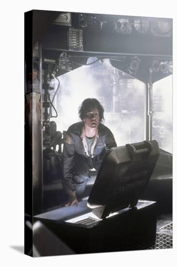 Alien, 1979 directed by Ridley Scott with Sigourney Weaver (photo)-null-Stretched Canvas