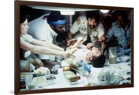 Alien, 1979 directed by Ridley Scott with Sigourney Weaver, Yaphet Kotto, Tom Sherritt, John Hurt a-null-Framed Photo