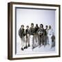 Alien, 1979 with John Hurt, Veronica Cartwright, Tom Skerritt, Yaphet Kotto, Sigourney Weaver-null-Framed Photo