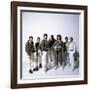 Alien, 1979 with John Hurt, Veronica Cartwright, Tom Skerritt, Yaphet Kotto, Sigourney Weaver-null-Framed Photo